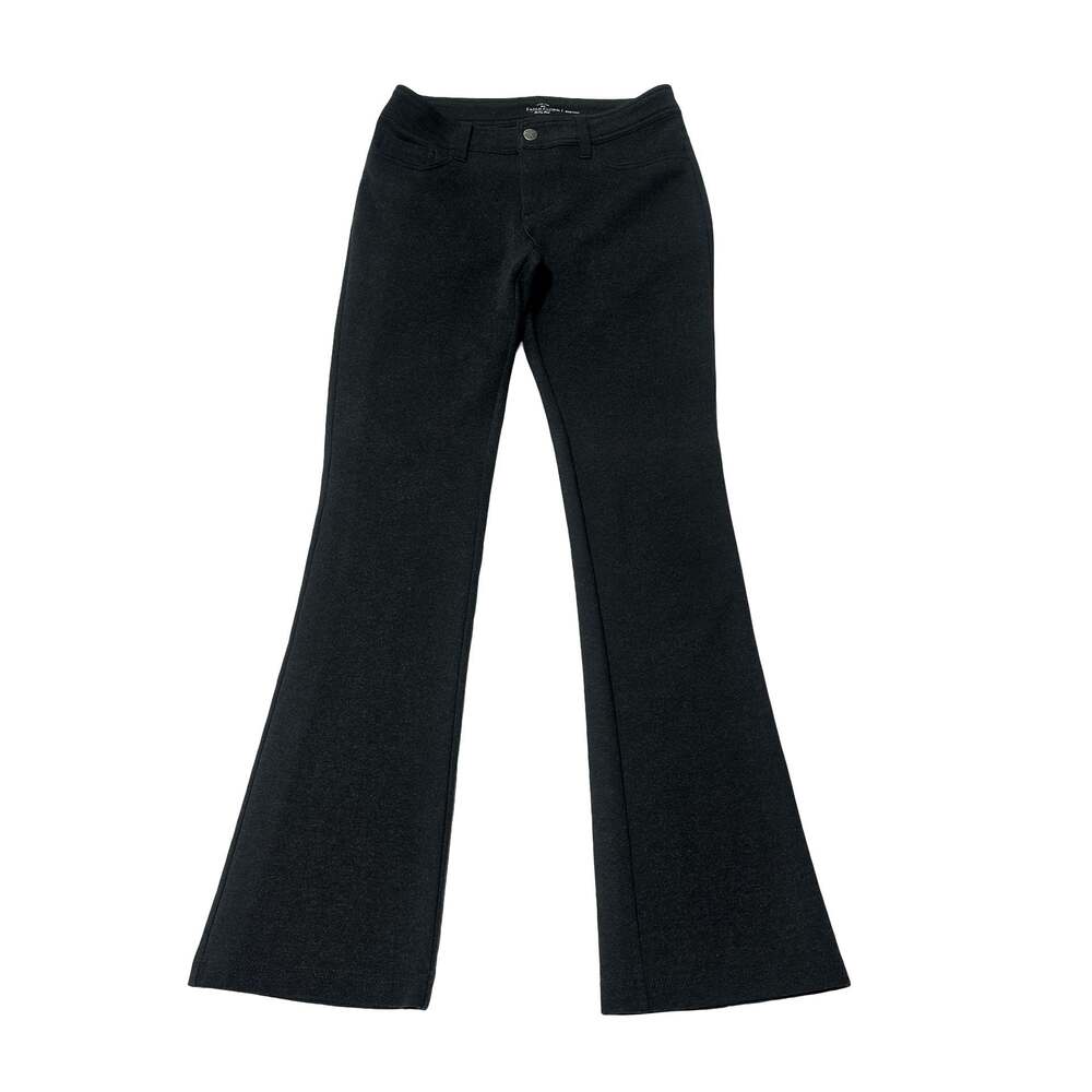 Faded Glory Women’s Black Bootcut Stretch Pants Size 4 Pull-On Casual Career